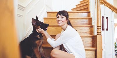 Dog Boarding in the pet sitter's home in Palm Beach County FL